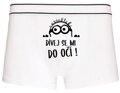 Pánské boxerky s vtipným potiskem - Dívej se mi do očí!