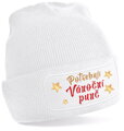 Čepice s potiskem - Potřebuji vánoční punč