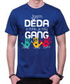 Pánske tričko - Jsem děda a tohle je můj gang