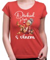 Dámske tričko - Důchod je lepší s vínem