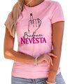 Rozlučková trička - Budoucí nevěsta (ruka) + Nevěstin gang