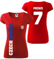 Tričko - CZECH REPUBLIC+ vl.jméno a číslo