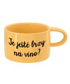 Hrnek Makronka - Je ještě brzy na víno?