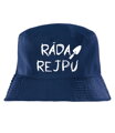 Klobouk s potiskem - Ráda rejpu