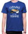 Tričko - Lyžování je moje terapie