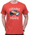 Tričko - Lyžování je moje terapie