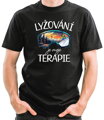 Tričko - Lyžování je moje terapie