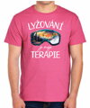 Tričko - Lyžování je moje terapie