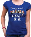 Dámske tričko - Nejlepší MÁMA a tohle je můj gang + vl.jména