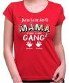 Dámske tričko - Nejlepší MÁMA a tohle je můj gang + vl.jména