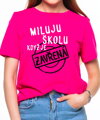Dětské tričko - Miluju školu, když je zavřená