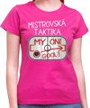 Vtipné tričko - Mistrovská taktika