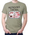 Vtipné tričko - Mistrovská taktika