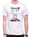 Tričko - Můj pes je můj Valentýn