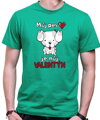 Tričko - Můj pes je můj Valentýn
