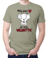 Tričko - Můj pes je můj Valentýn