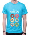 Vtipné tričko - Můj sixpack DONUTS