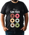 Vtipné tričko - Můj sixpack DONUTS