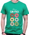 Vtipné tričko - Můj sixpack DONUTS