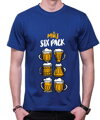 Vtipné tričko - Můj sixpack PIVO