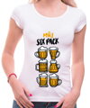Vtipné tričko - Můj sixpack PIVO