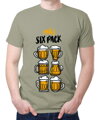 Vtipné tričko - Můj sixpack PIVO