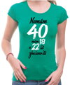 Narozeninové tričko - Nemám 40, mám 18 a 22 let zkušeností