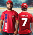 Tričko - CZECH REPUBLIC+ vl.jméno a číslo