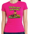 Dámské tričko - PoOrej mou zahrádku 