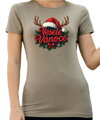 Vánoční tričko - Veselé Vánoce parohy
