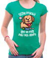 Tričko - Těžko pracuji, aby se měl můj pes dobře