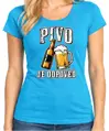 Tričko – Pivo je odpověď