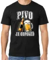 Tričko – Pivo je odpověď