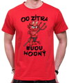 Pánske tričko - Od zítra budu hodný