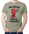 Pánske tričko - Od zítra budu hodný