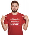 Pánske tričko - Přítel, snoubenec, MANŽEL