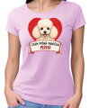 Tričko pro pejskařky - Jsem pyšná panička - pudl