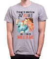 Partnerská trička - Štveme se navzájem (selfie)+vlastní text (počet let + jména)