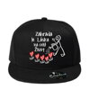 Kšiltovka s potiskem - Zahrada je láska na celý život