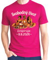 Pánské tričko – Svobodný život – Exspirace