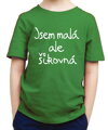 Dětské tričko - Jsem malá, ale šikovná