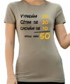 Narozeninové tričko - Spolu mám 50