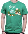 Tričko - Štěstí je více rostlin