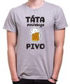 Pánske tričko - Táta potřebuje pivo