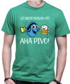 Tričko - Už nikdy nebudu pít – Aha pivo!