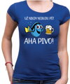 Tričko - Už nikdy nebudu pít – Aha pivo!