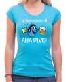 Tričko - Už nikdy nebudu pít – Aha pivo!