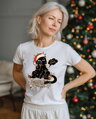 Vánoční tričko - Vánoční kočka - Jsem v pohodě