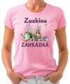 Dámské tričko - (Vlastní jméno) ZAHRÁDKA