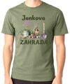 Pánské tričko - (Vlastní jméno) ZAHRADA